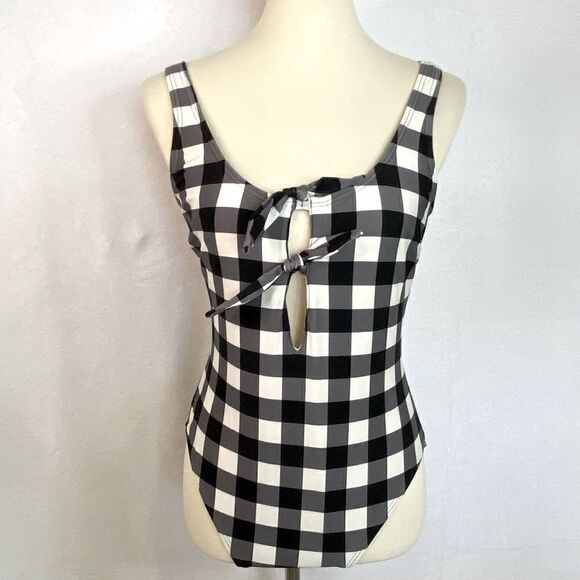 KATE SPADE BUNNY GINGHAM ONE PIECE SWIMSUIT - Picture 2 of 6
